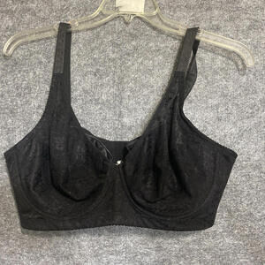 Unbranded Women’s Bra Size 42DD Black Back Support